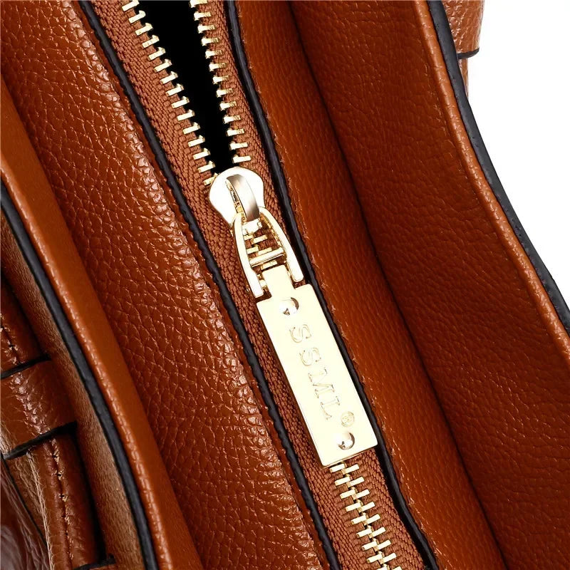 L'Adrienne Embossed Vintage Bag