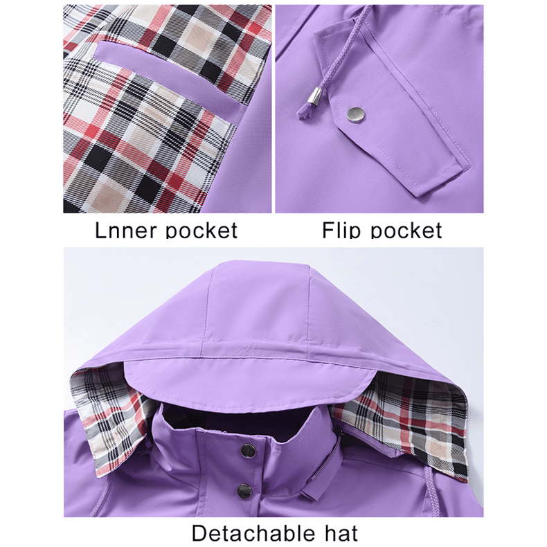⏰LIMITED TIME 50% OFF✨Womens Chic. Lightweight. Waterproof Jacket 🍃🧥-Unleash Style and Durability in Any Storm!