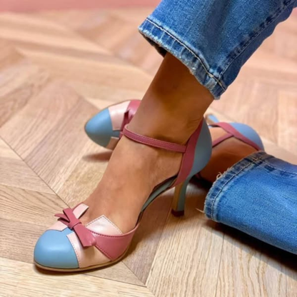 Elise | Comfortable Leather Heels