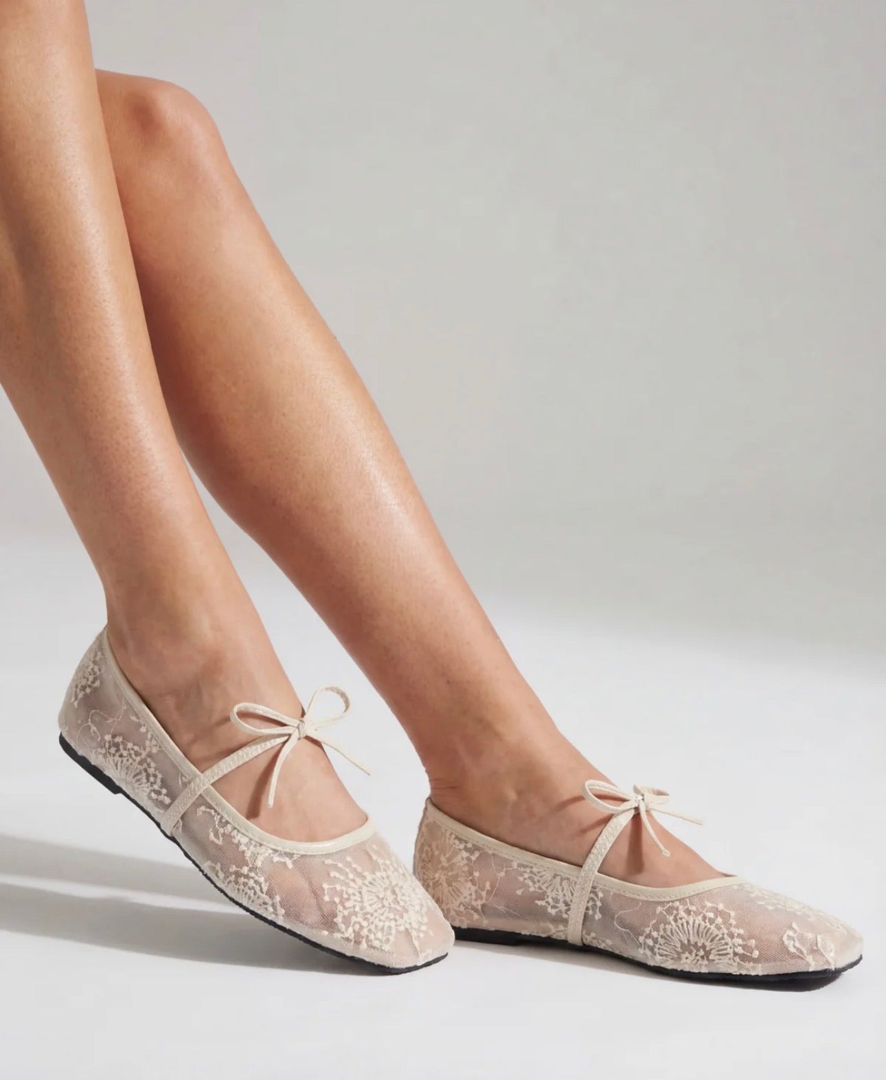 Lace Ballerina Flat