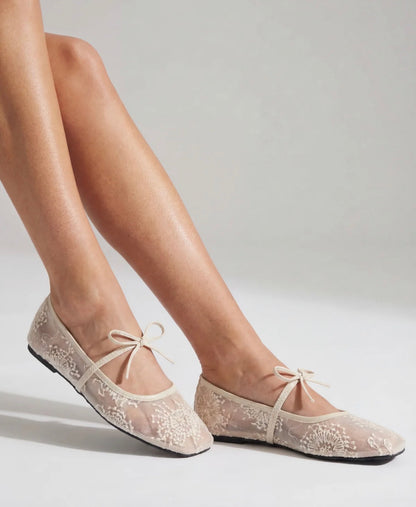 Lace Ballerina Flat