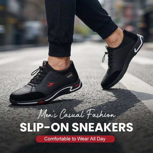 🏆LAST DAY 50% OFF🔥Men's Soft Lightweight Slip-On Shoes