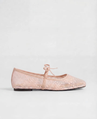 Lace Ballerina Flat