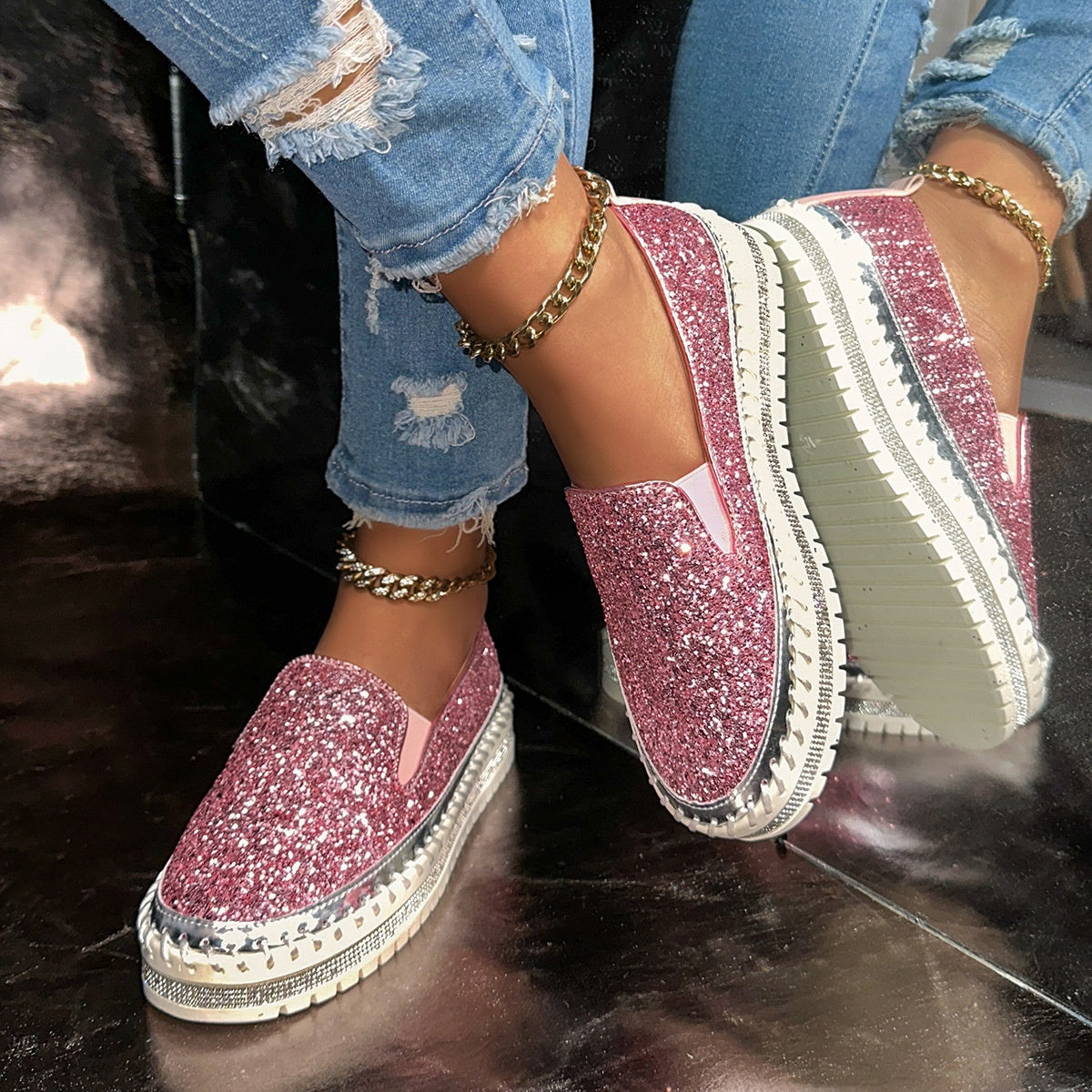 Casual and Comfortable Women's Slip-On Shoes