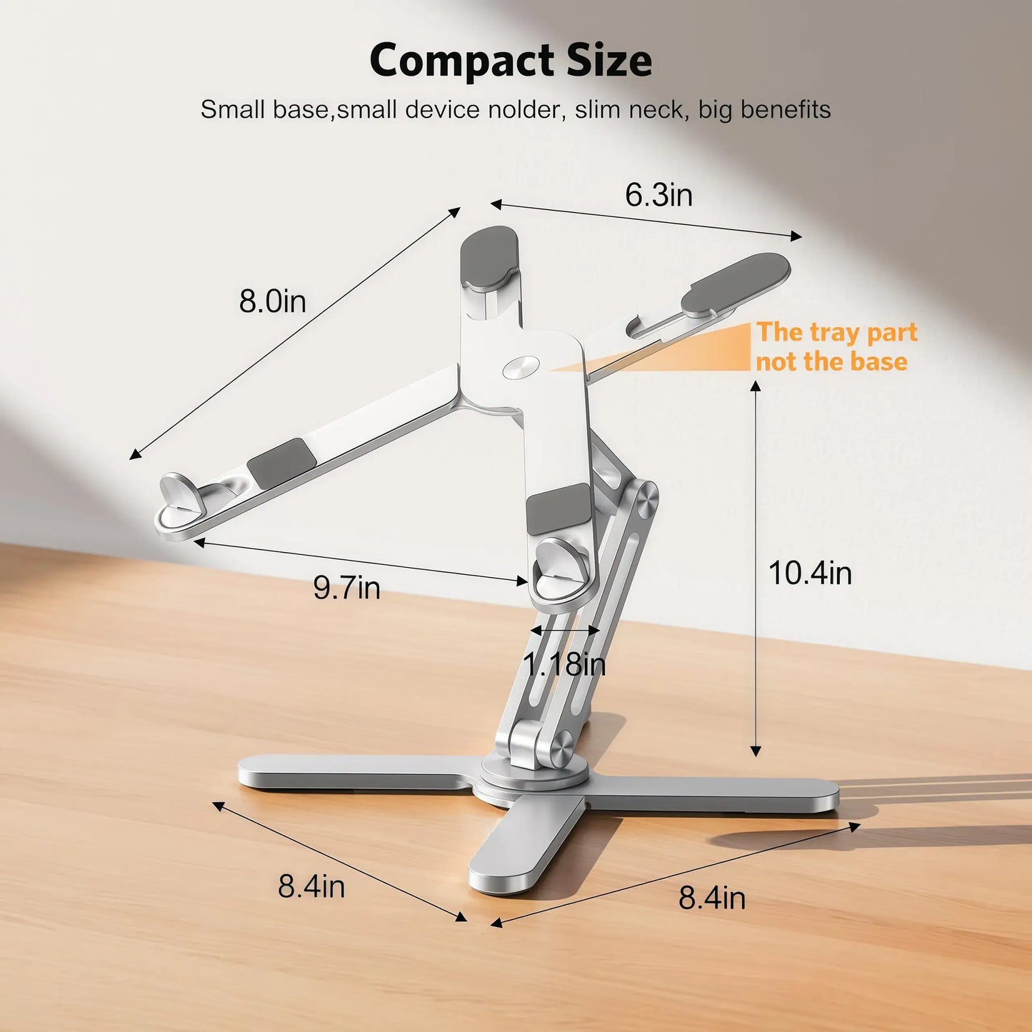Ergonomic 360° Rotating & Foldable Stand - N86