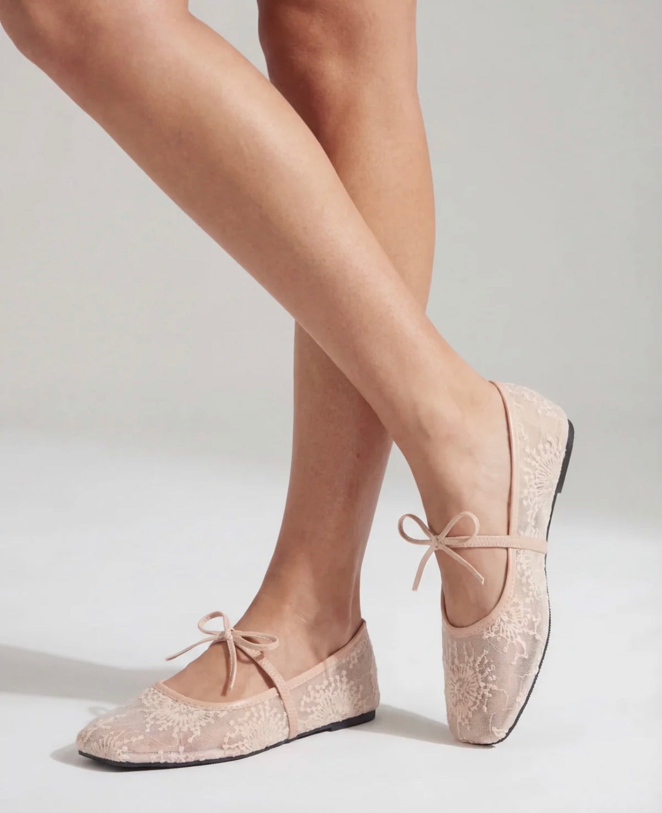 Lace Ballerina Flat