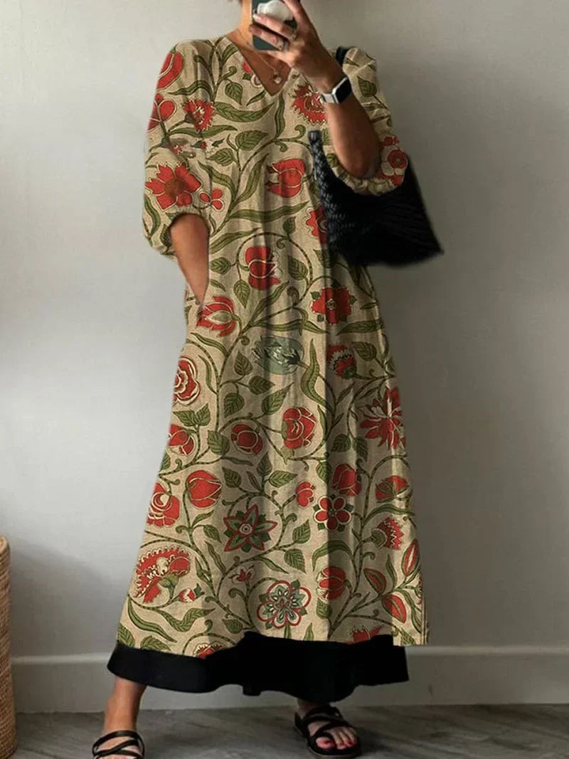 Tati | Elegant Dress with Print