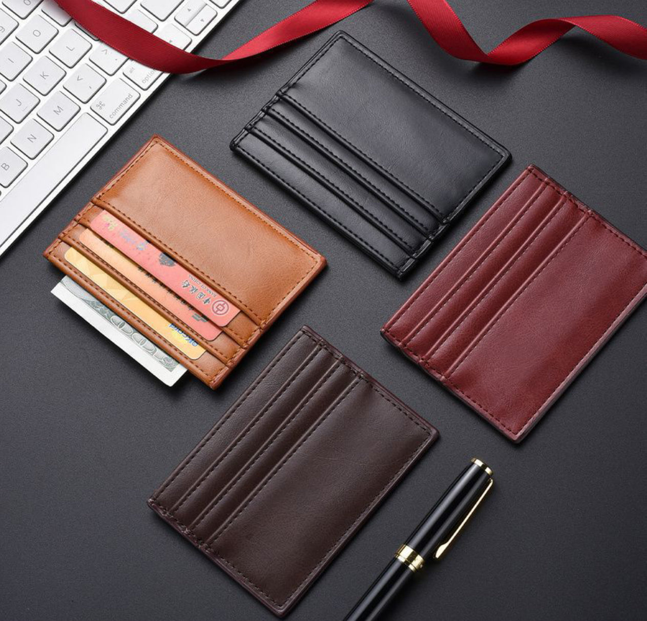 The Soho Slim Leather Card Holder