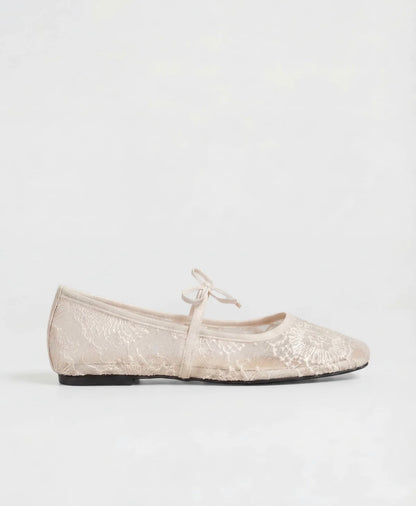 Lace Ballerina Flat