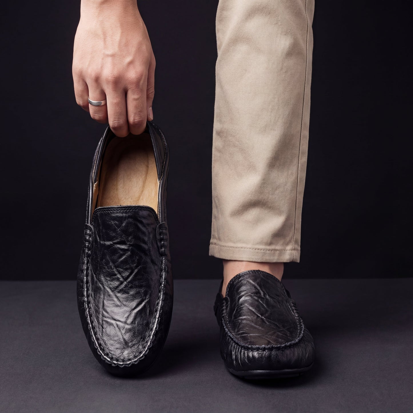 Casual Leather Loafers