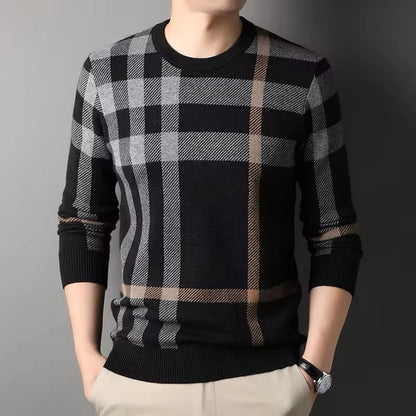 Heritage Grid Sweater