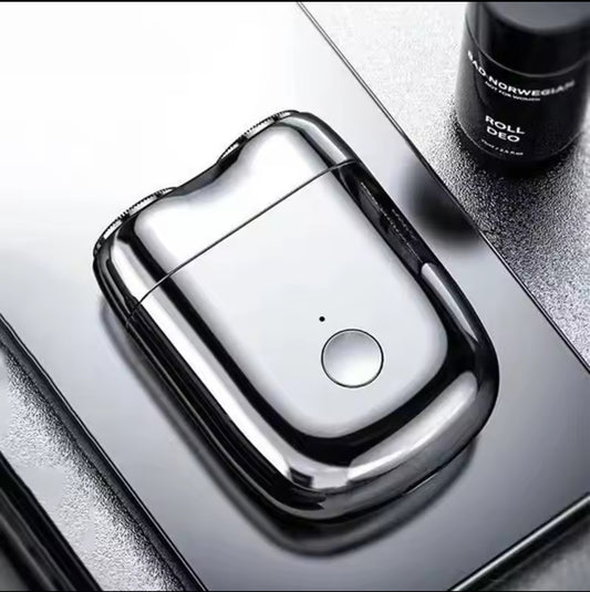 Silver Edge Pro™ Compact Electric Razor for Men