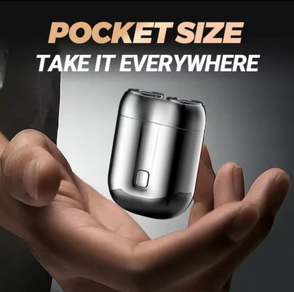 Silver Edge Pro™ Compact Electric Razor for Men