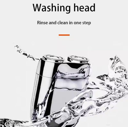 Silver Edge Pro™ Compact Electric Razor for Men