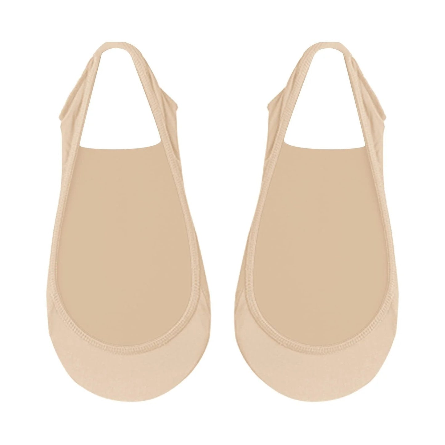 Pain Reducing, Silicone Anti-Slip Invisible Socks – Cushioned Sole & Stays in place.  Perfect for Flats or Heels.
