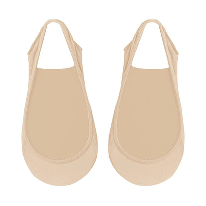 Pain Reducing, Silicone Anti-Slip Invisible Socks – Cushioned Sole & Stays in place.  Perfect for Flats or Heels.