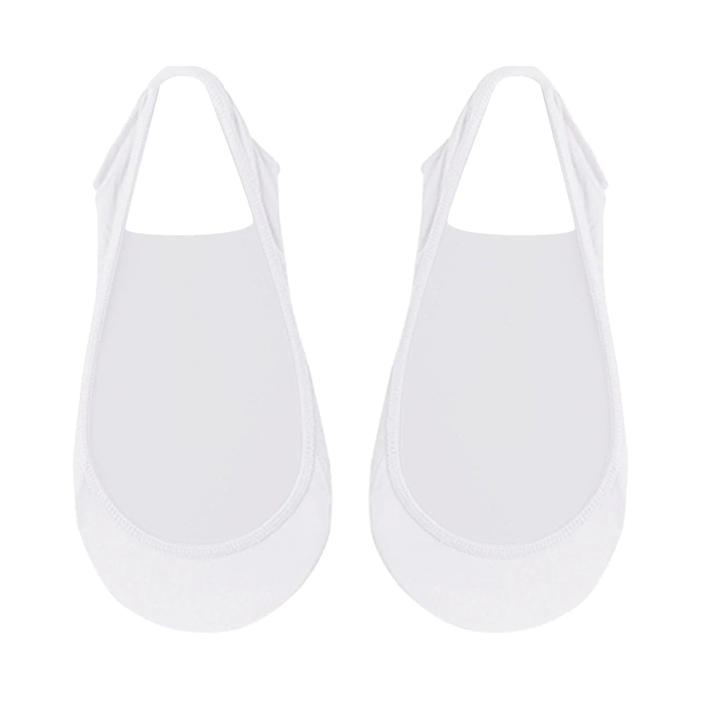 Pain Reducing, Silicone Anti-Slip Invisible Socks – Cushioned Sole & Stays in place.  Perfect for Flats or Heels.