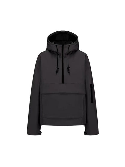 All-season waterproof hoodie | Adjustable fit & warm fleece lining