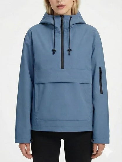 All-season waterproof hoodie | Adjustable fit & warm fleece lining