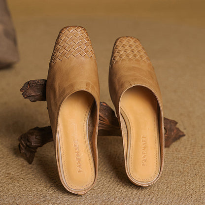 Dalvi | Leather Mules