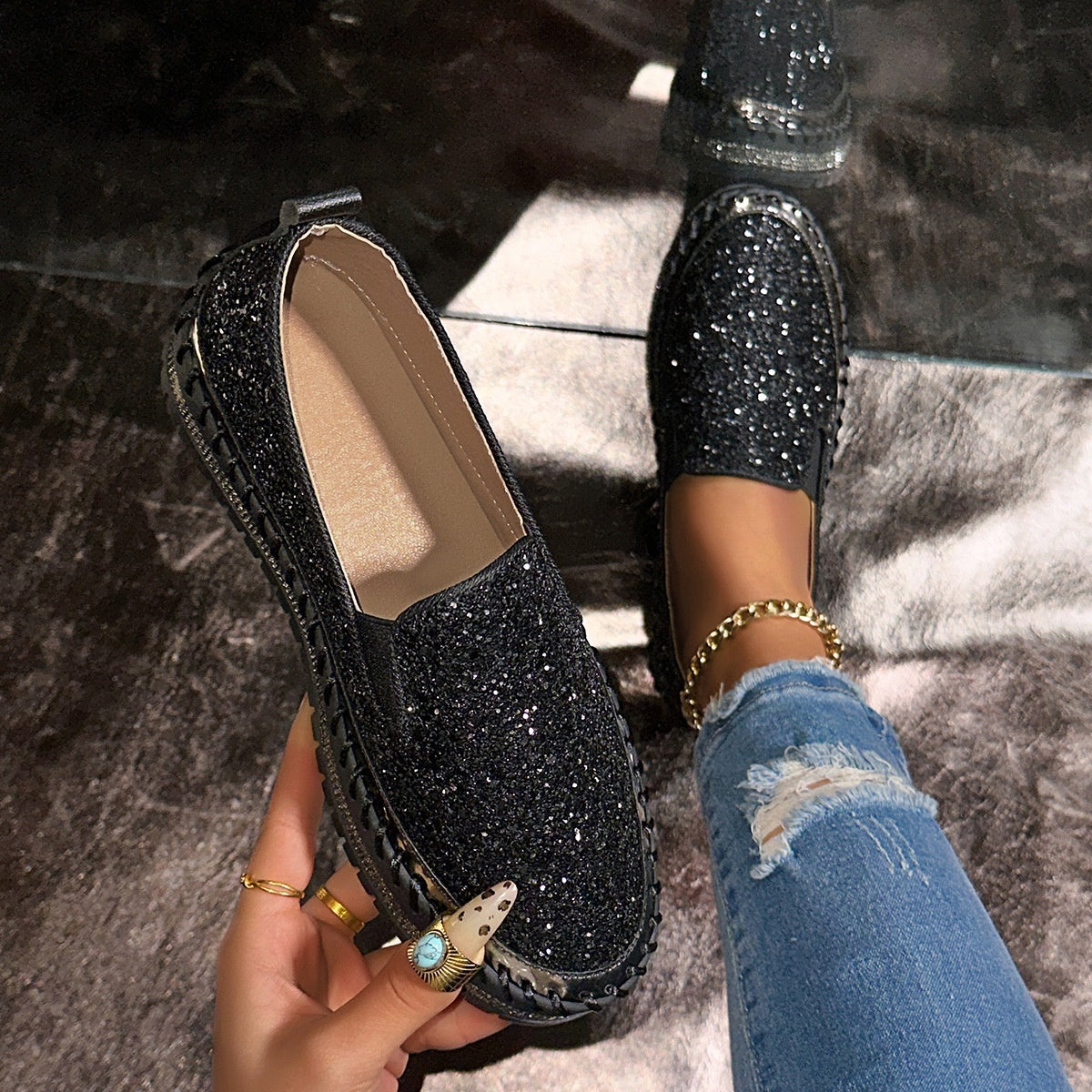Casual and Comfortable Women's Slip-On Shoes