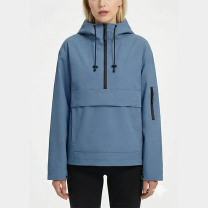All-Season Waterproof Hoodie | Large Kangaroo Front Pocket & Warm Fleece Lining
