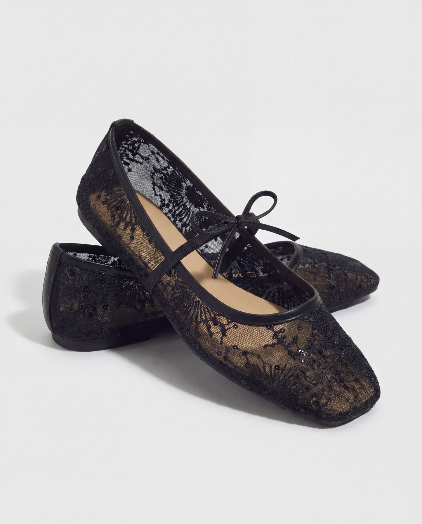 Lace Ballerina Flat