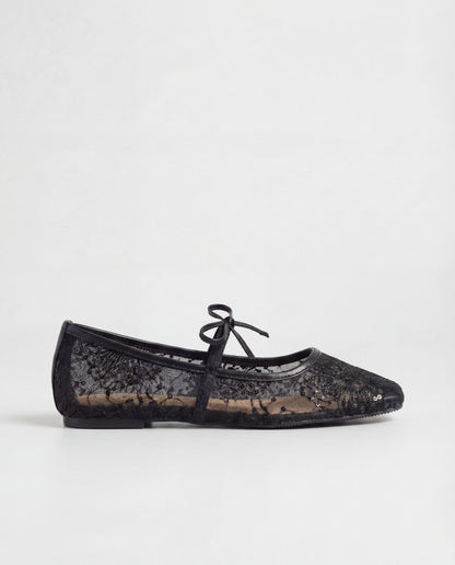 Lace Ballerina Flat