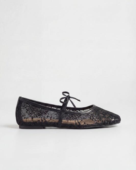 Lace Ballerina Flat