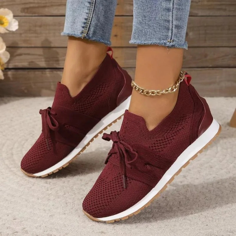 Supportive Athletic Sneakers Lightweight Breathable Fit