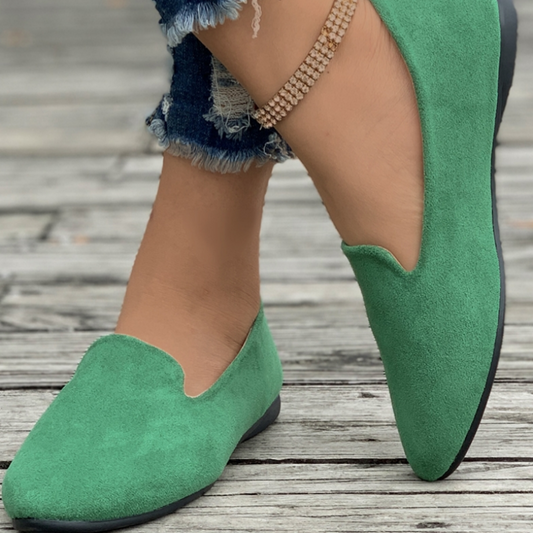 Cassara™  Women's Casual Solid Color Flat Shoes ✨Comfortable And Stylish
