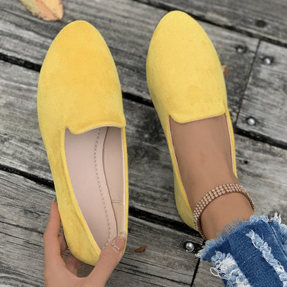 Cassara™  Women's Casual Solid Color Flat Shoes ✨Comfortable And Stylish