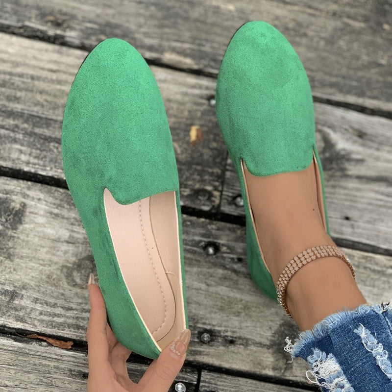 Cassara™  Women's Casual Solid Color Flat Shoes ✨Comfortable And Stylish