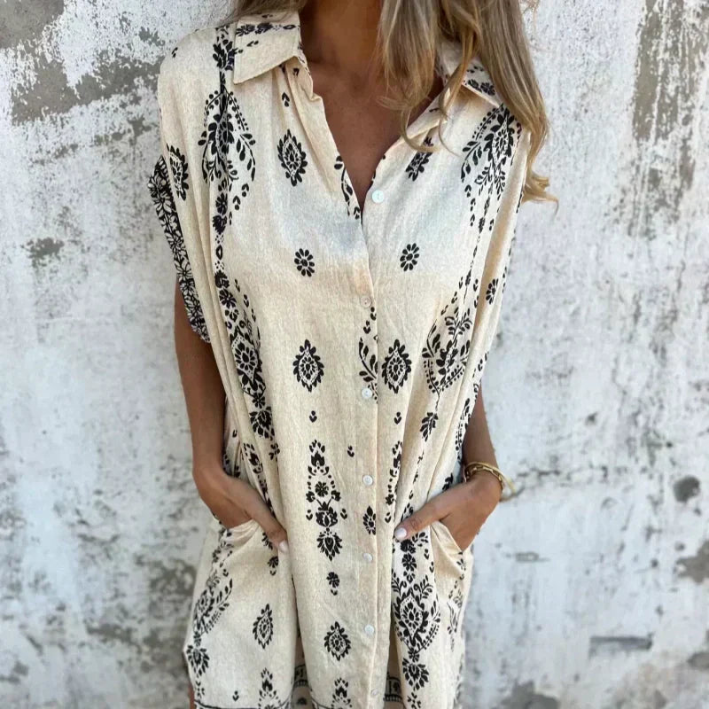 Daphne™ Printed Pocket Dress