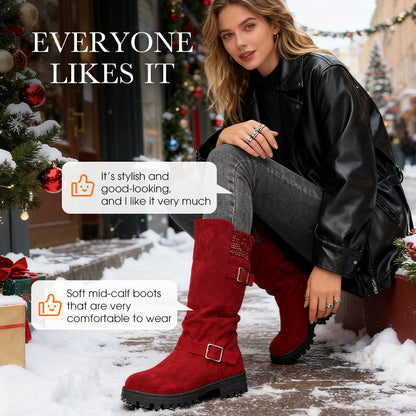 Wescott | Women's Suede Boots(European Style/Non-Slip Sole)