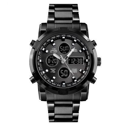 Men‘s Military Watch – Analog-Digital Display, Waterproof & Shock-Resistant