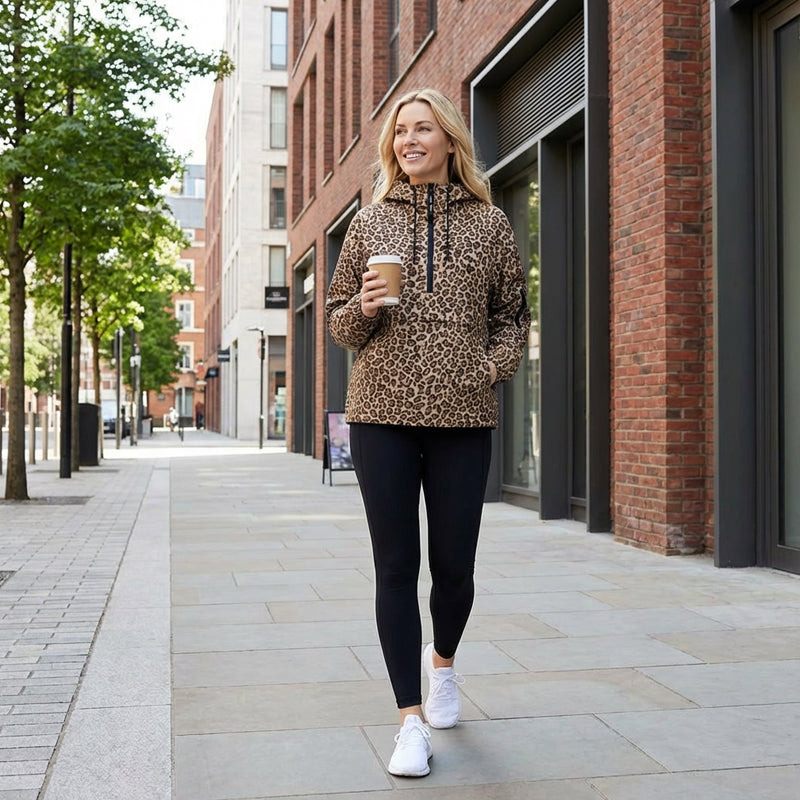 All-season waterproof hoodie | Adjustable fit & warm fleece lining